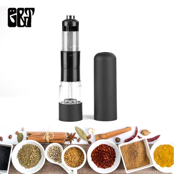 Pepper Grinder Automatic Electric Salt Spice Herb Mills Grinder with LED Light Mill Cooking Peper Grinder Kitchen Tools
Pepper Grinder Automatic Electric Salt Spice Herb Mills Grinder with LED Light Mill Cooking Peper Grinder Kitchen Tools