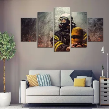 Art Printed Poster Pictures HD Framework Home Decoration Canvas 5 Panel Firemen Living Room Wall Modular Cuadros Painting
Art Printed Poster Pictures HD Framework Home Decoration Canvas 5 Panel Firemen Living Room Wall Modular Cuadros Painting