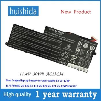 11.4V 30wh AC13C34 New original laptop battery for Acer aspire V5-122P/132P E3-111 E3-112 series
11.4V 30wh AC13C34 New original laptop battery for Acer aspire V5-122P/132P E3-111 E3-112 series