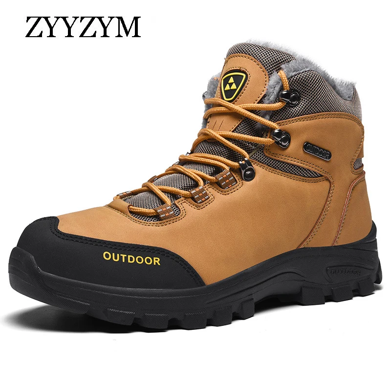 ZYYZYM Men Boots Winter Boots 2019 with Fur Plush Warm Snow Boots Men Outdoors Boots Men Footwear Fashion Winter Shoes Men
ZYYZYM Men Boots Winter Boots 2019 with Fur Plush Warm Snow Boots Men Outdoors Boots Men Footwear Fashion Winter Shoes Men