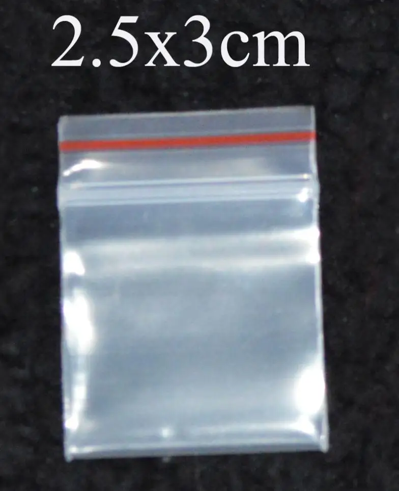 2.5x3cm,1''x1.2''1000pcs/Lot,thick & mini small earring pe clear Ziplock bag selfseal Lock Reclosable Plastic Bag gift zip bag
2.5x3cm,1''x1.2''1000pcs/Lot,thick & mini small earring pe clear Ziplock bag selfseal Lock Reclosable Plastic Bag gift zip bag