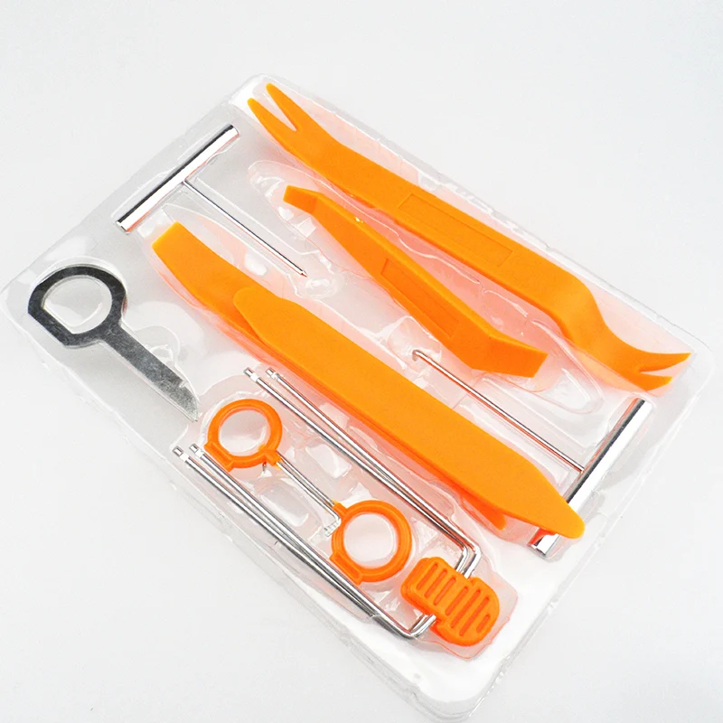 12Pcs / Set Plastic Car Radio Door Clip Panel Trim Removal Tool Repairing for Opel Astra VAUXHALL MOKKA Zafira Insignia Vectra
12Pcs / Set Plastic Car Radio Door Clip Panel Trim Removal Tool Repairing for Opel Astra VAUXHALL MOKKA Zafira Insignia Vectra