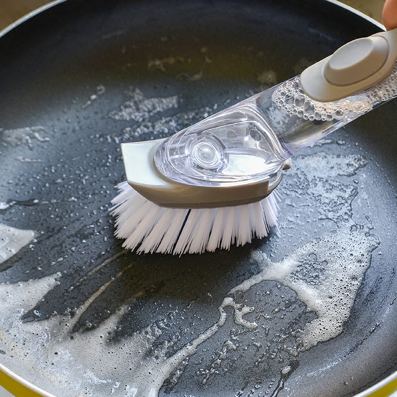 Long Handle Kitchen Cleaning Brush Removable Brushes Sponge Soap Dispensing Dish Brush Cooking Pot Cleaner Washing Tools
Long Handle Kitchen Cleaning Brush Removable Brushes Sponge Soap Dispensing Dish Brush Cooking Pot Cleaner Washing Tools