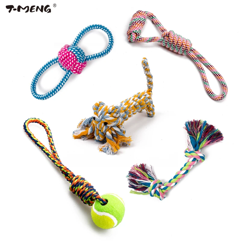 T-MENG Small Large Pet Dog Toys For Dog Funny Chew Durable Knot Cotton Rope Puppy Dog Toy Trainging Chew Toys For Pets Supplies
T-MENG Small Large Pet Dog Toys For Dog Funny Chew Durable Knot Cotton Rope Puppy Dog Toy Trainging Chew Toys For Pets Supplies