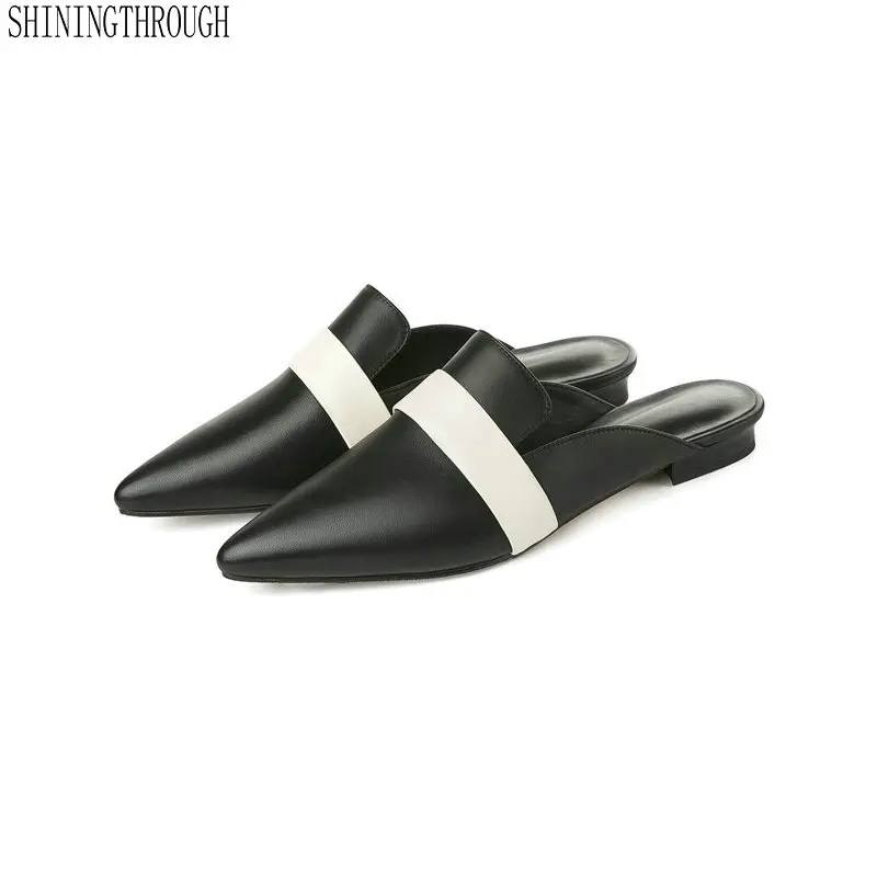 Genuine leather flat Women slippers 2019 New Summer women Flats sandal Casual Shoes Woman Concise Party wedding Shoes
Genuine leather flat Women slippers 2019 New Summer women Flats sandal Casual Shoes Woman Concise Party wedding Shoes