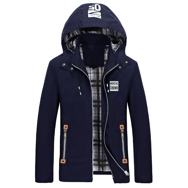Men's Spring Autumn Jacket Casual Bomber Jackets Men Tactical Jacket Detachable Hood Windproof Windbreaker jaqueta masculina
Men's Spring Autumn Jacket Casual Bomber Jackets Men Tactical Jacket Detachable Hood Windproof Windbreaker jaqueta masculina