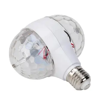 E27 3W Double-headed Colorful Auto Rotating RGB LED Bulb Stage Light Magic Ball Disco Lamp for Party Wedding
E27 3W Double-headed Colorful Auto Rotating RGB LED Bulb Stage Light Magic Ball Disco Lamp for Party Wedding