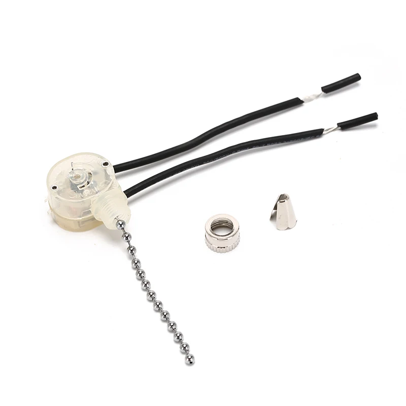 New Universal Home Ceiling Fan Lamp Pull Switch Wall Light Replacement Pull Chain Cord Switch DIY Lighting Accessories
New Universal Home Ceiling Fan Lamp Pull Switch Wall Light Replacement Pull Chain Cord Switch DIY Lighting Accessories