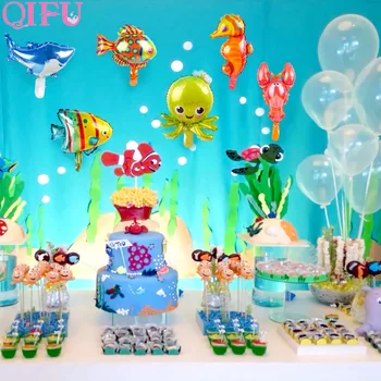 QIFU 6Pcs 16Inch Foil Balloons Jungle Party For Animal Theme Ballon Decor Ocean Baby Shower Happy Birthday Party Ballons Decor
QIFU 6Pcs 16Inch Foil Balloons Jungle Party For Animal Theme Ballon Decor Ocean Baby Shower Happy Birthday Party Ballons Decor