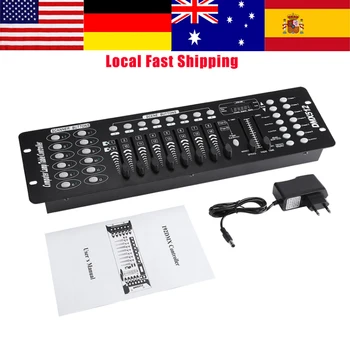 192 DMX Channels Stage Light Controller For School Concerts Party Disco KTV Club led disco light 220-240V EU Plug Hot Sale
192 DMX Channels Stage Light Controller For School Concerts Party Disco KTV Club led disco light 220-240V EU Plug Hot Sale