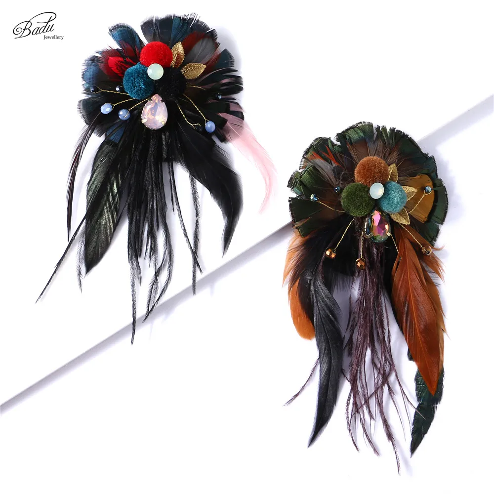 Badu Black Brooch Pin Women Vintage Feather Jewelry Big Brooch Clip Flower Eevning Party Banquet Corsage Handmade Dropship
Badu Black Brooch Pin Women Vintage Feather Jewelry Big Brooch Clip Flower Eevning Party Banquet Corsage Handmade Dropship