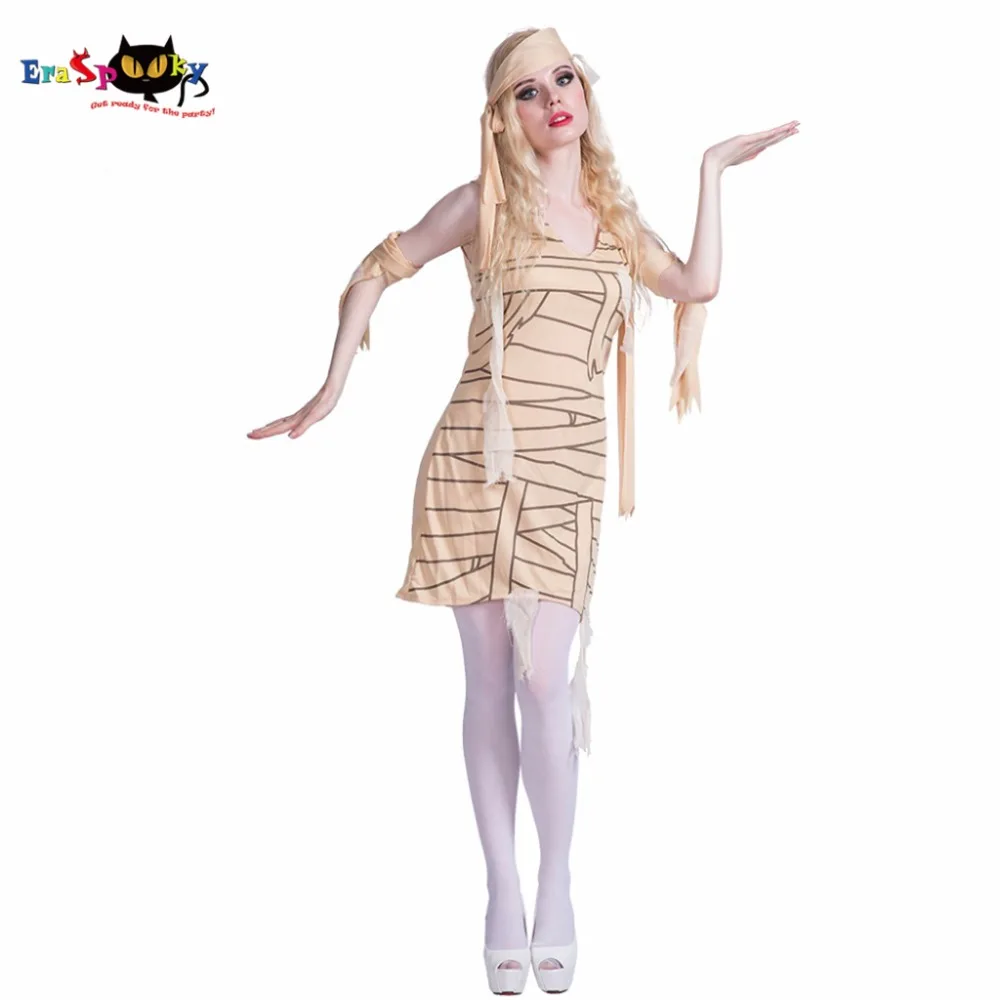 2019 New Ancient Egypt Mummy Cosplay Girl Women Halloween Costume Female Carnival Party Warped Fancy Dress Headpiece
2019 New Ancient Egypt Mummy Cosplay Girl Women Halloween Costume Female Carnival Party Warped Fancy Dress Headpiece