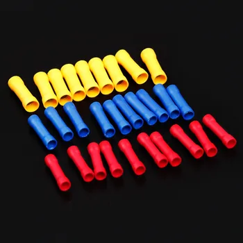 100Pcs Assorted 22-18 16-14 12-10 Insulated Splice Straight Electrical Wire Butt Connectors Crimp Terminal
100Pcs Assorted 22-18 16-14 12-10 Insulated Splice Straight Electrical Wire Butt Connectors Crimp Terminal