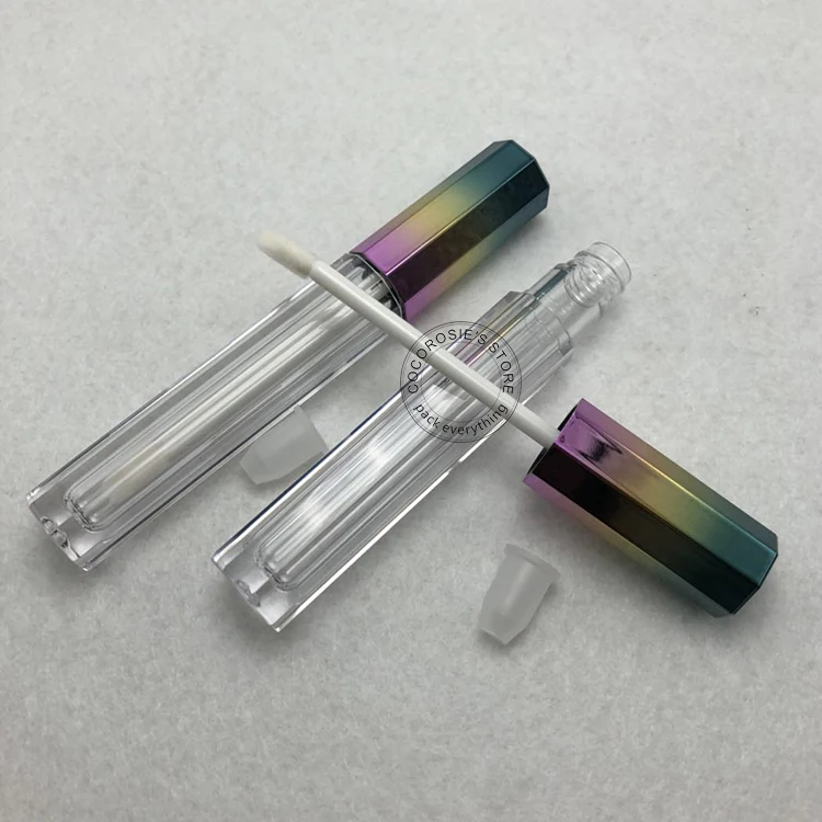 200PCS Empty Clear lip gloss tube 3.5ML Lip gloss container with gradient color cap high quality
200PCS Empty Clear lip gloss tube 3.5ML Lip gloss container with gradient color cap high quality