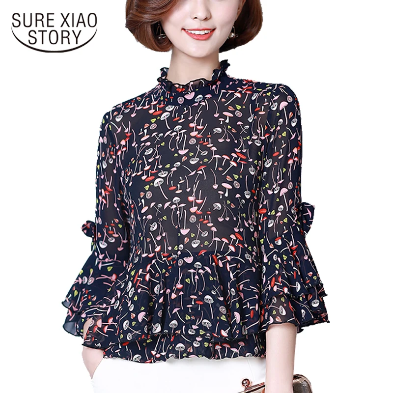 2018 new fashion spring chiffon long sleeve blouse print sweet plus size women tops butterfly sleeve stand casual shirts d372 30
2018 new fashion spring chiffon long sleeve blouse print sweet plus size women tops butterfly sleeve stand casual shirts d372 30