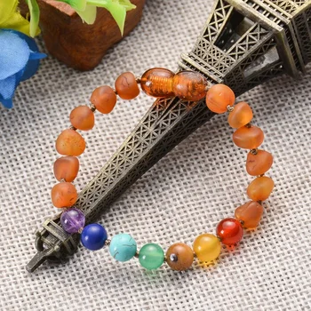 Colorful Natural Amber Pacifiers Leash Bracelet/Necklace Supply Certificate Authenticity Genuine Baltic Amber Stone Baby Gift
Colorful Natural Amber Pacifiers Leash Bracelet/Necklace Supply Certificate Authenticity Genuine Baltic Amber Stone Baby Gift