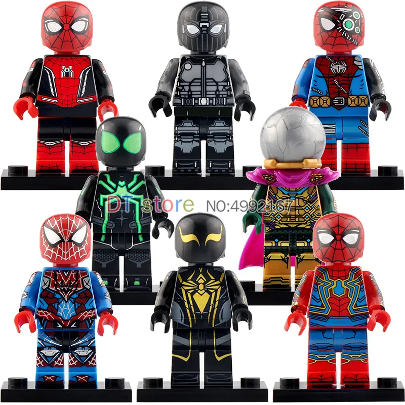 Spider Man Far From Home Mysterio Spider Man Noir Gwenom Building Blocks Bricks Toy.KT1027
Spider Man Far From Home Mysterio Spider Man Noir Gwenom Building Blocks Bricks Toy.KT1027