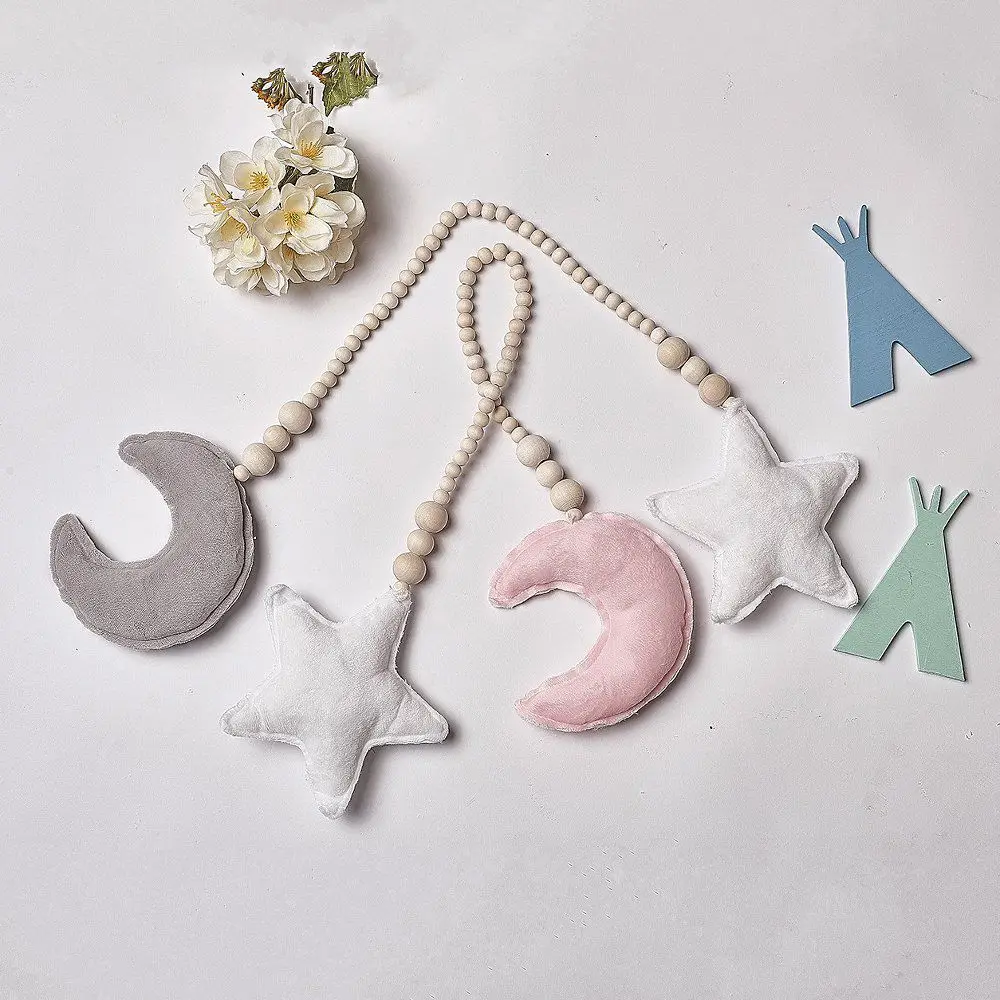 Baby Rattles Wooden Beads Strings Toys Baby Sleeping Bed Room Swing Cradle for Newborn Tent Decor Ornaments Photography Props
Baby Rattles Wooden Beads Strings Toys Baby Sleeping Bed Room Swing Cradle for Newborn Tent Decor Ornaments Photography Props