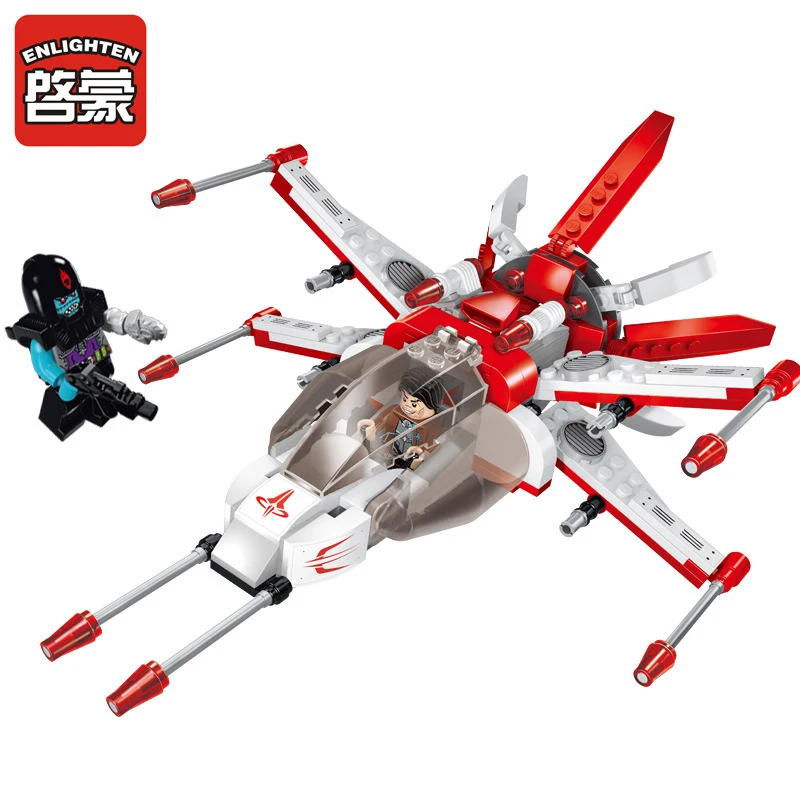 ENLIGHTEN 1610 Space Wars Adventure Fighting Falcon Figure Blocks Educational Building Bricks Toys For Children Compatible Legoe
ENLIGHTEN 1610 Space Wars Adventure Fighting Falcon Figure Blocks Educational Building Bricks Toys For Children Compatible Legoe