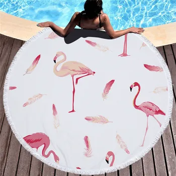2020 Fashion Flamingo Printed Round Beach Towel With Tassel 450G/500G Microfiber Yoga Blanket Kids Pet Play Mat Tapestry 150cm
2020 Fashion Flamingo Printed Round Beach Towel With Tassel 450G/500G Microfiber Yoga Blanket Kids Pet Play Mat Tapestry 150cm