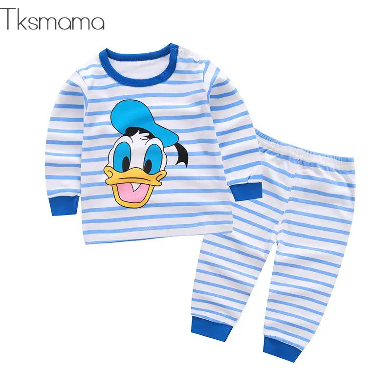 2019 Baby Boy Clothing Set Duck Striped Bebes Sport Newborn Clothes For Products ZJS00012 | Детская одежда и обувь