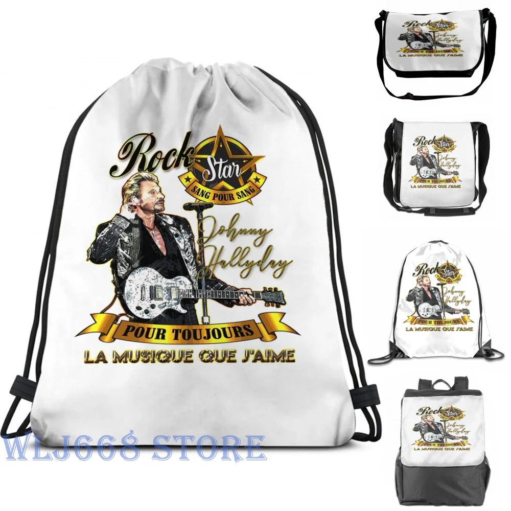 Funny graphic print shoulder Bags women Johnny Hallyday Single shoulder backpack travel for men Gym Bag
Funny graphic print shoulder Bags women Johnny Hallyday Single shoulder backpack travel for men Gym Bag