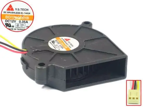 3-проводной Вентилятор охлаждения сервера Y.S TECH BD126018HB DC 12 В 0,35 а 60x60x18 мм
3-проводной Вентилятор охлаждения сервера Y.S TECH BD126018HB DC 12 В 0,35 а 60x60x18 мм