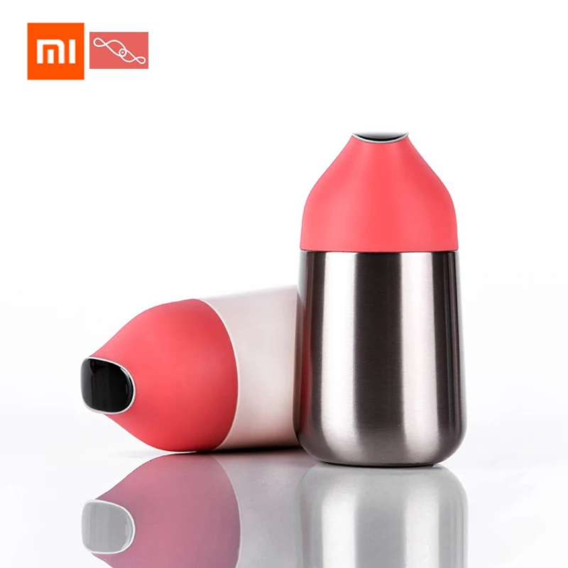 Xiaomi Mijia Kiss Kiss Fish Smart OLED Bottle With Screen Display Temperature Sensor Mini Cup 220ML With Play Game Smart Bottle
Xiaomi Mijia Kiss Kiss Fish Smart OLED Bottle With Screen Display Temperature Sensor Mini Cup 220ML With Play Game Smart Bottle