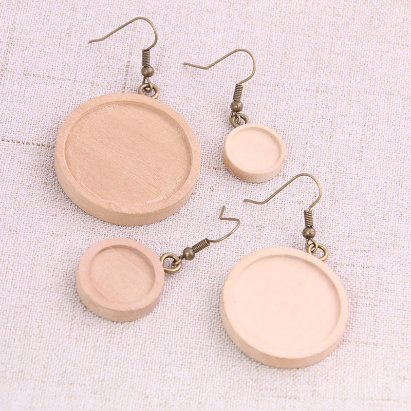 4pcs 4 Size Wood Cabochon Earring Base Settings Blank Stainless Steel HooksDiy Accessories For Making Earrings 8D 
4pcs 4 Size Wood Cabochon Earring Base Settings Blank Stainless Steel HooksDiy Accessories For Making Earrings 8D