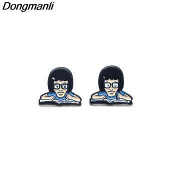 P2619 Dongmanli Wholesale 20pair/lot Burgers Tina Writing Friend Fiction Ear Stud Earrings 
P2619 Dongmanli Wholesale 20pair/lot Burgers Tina Writing Friend Fiction Ear Stud Earrings