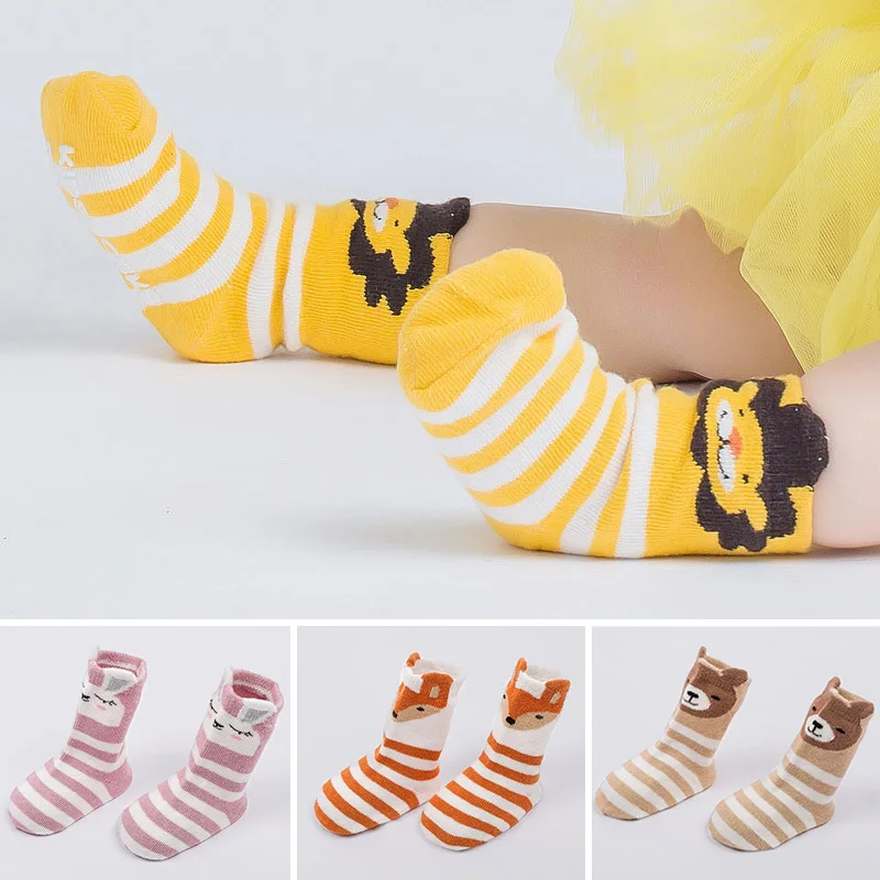 Cartoon Animal Newborn Baby Socks Anti Slip Cotton Baby Girl Boy Socks Infant Toddler Floor Socks With Rubber Soles Sokken
Cartoon Animal Newborn Baby Socks Anti Slip Cotton Baby Girl Boy Socks Infant Toddler Floor Socks With Rubber Soles Sokken