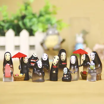 13pcs/lot Spirited Away faceless men micro landscape Hayao Miyazaki's Anime gardening decoration No Face Resin Action Figure
13pcs/lot Spirited Away faceless men micro landscape Hayao Miyazaki's Anime gardening decoration No Face Resin Action Figure