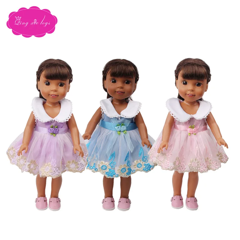 Lovely baby princess dress available in 3 colors for 14.5-inch girl doll accessories children's Christmas gifts x22 | Игрушки и