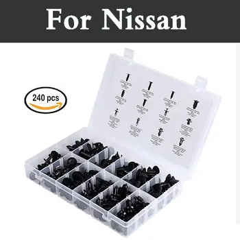 Auto Clips Assortment 240pcs Most Most Popular Sizes Rivets For Nissan Maxima Micra Moco Murano Fairlady Figaro Fuga Leaf
Auto Clips Assortment 240pcs Most Most Popular Sizes Rivets For Nissan Maxima Micra Moco Murano Fairlady Figaro Fuga Leaf