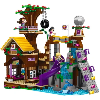 739pcs Compatible Lepining Friends Girl Series Adventure Camp Tree House Technic Assembled Model Building Blocks Toys Kit DIY
739pcs Compatible Lepining Friends Girl Series Adventure Camp Tree House Technic Assembled Model Building Blocks Toys Kit DIY