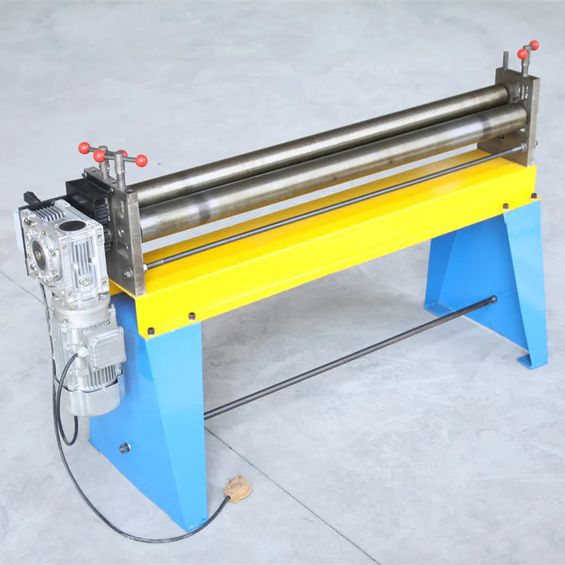 Electric three-roll bender bending machine veneer reeling machine coiled 1300mm sheet metal Made in China high quality
Electric three-roll bender bending machine veneer reeling machine coiled 1300mm sheet metal Made in China high quality