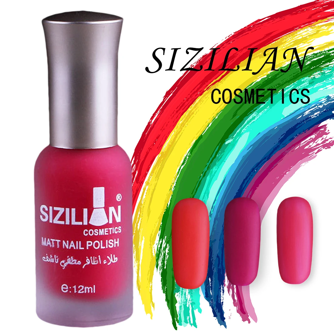 1 Bottle 12ml Matte Dull Nail Polish Fast Dry Long-lasting Nail Art Varnish Lacquer Nail Color 40 Colors
1 Bottle 12ml Matte Dull Nail Polish Fast Dry Long-lasting Nail Art Varnish Lacquer Nail Color 40 Colors