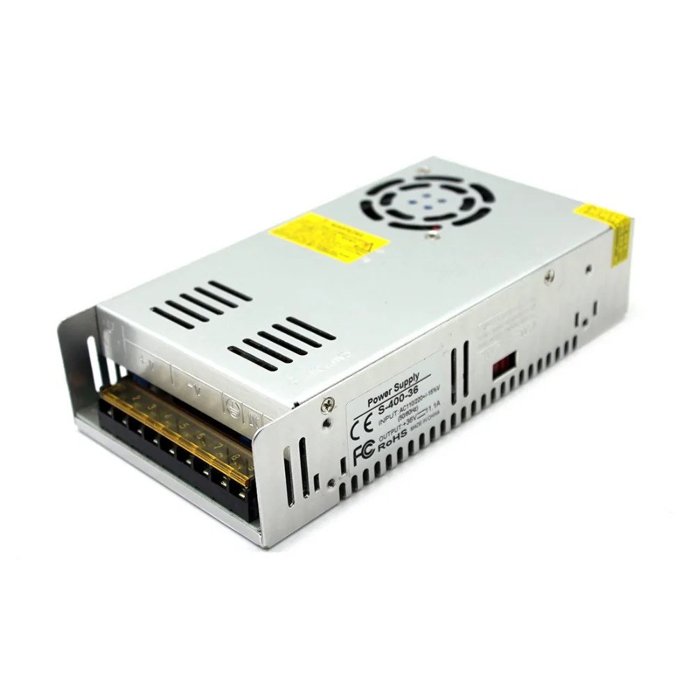 36V 400W Led Switch Power Supply Ac to DC 12V 24V 48V 60V 600W for Lighting Driver 1Constant Voltage Adjustable Power Source
36V 400W Led Switch Power Supply Ac to DC 12V 24V 48V 60V 600W for Lighting Driver 1Constant Voltage Adjustable Power Source