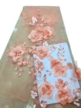 African Lace Fabric, 3D Applique Lace for Wedding, Bridal Dress Tulle Lace Fabric 5Yard/lots
African Lace Fabric, 3D Applique Lace for Wedding, Bridal Dress Tulle Lace Fabric 5Yard/lots