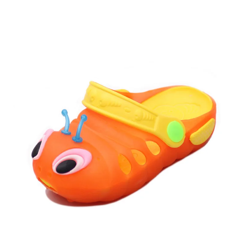 Scsech Childrens Cool Slippers Summer Beach Cartoon Caterpillar Cave Shoes Wear Resistant Anti Slip Boys Girls Croc Shoes SM01
Scsech Childrens Cool Slippers Summer Beach Cartoon Caterpillar Cave Shoes Wear Resistant Anti Slip Boys Girls Croc Shoes SM01