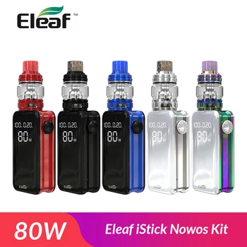 Original Eleaf iStick Nowos Kit 80W with ELLO Duro Tank 6.5ml/2ml built in 4400mAh battery electronic cigarette
Original Eleaf iStick Nowos Kit 80W with ELLO Duro Tank 6.5ml/2ml built in 4400mAh battery electronic cigarette