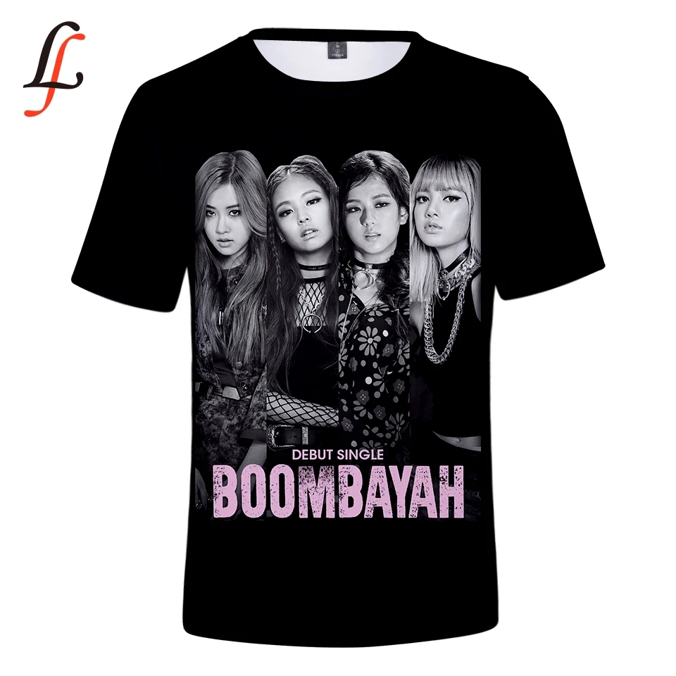 Modis Blackpink harajuku print T-shirt casual Womens o-neck t shirts fashion short sleeve K pop streatwear summer tops
Modis Blackpink harajuku print T-shirt casual Womens o-neck t shirts fashion short sleeve K pop streatwear summer tops