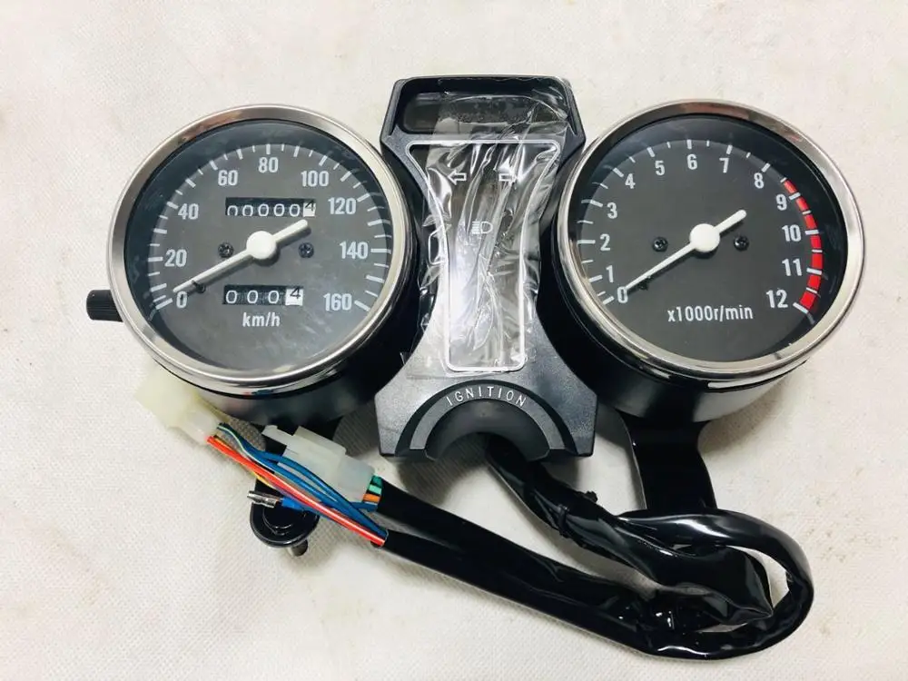 GN250 Electric Tachometer Odometer Instrument Motorcycle Speedo Speedometer Assembly Kit
GN250 Electric Tachometer Odometer Instrument Motorcycle Speedo Speedometer Assembly Kit