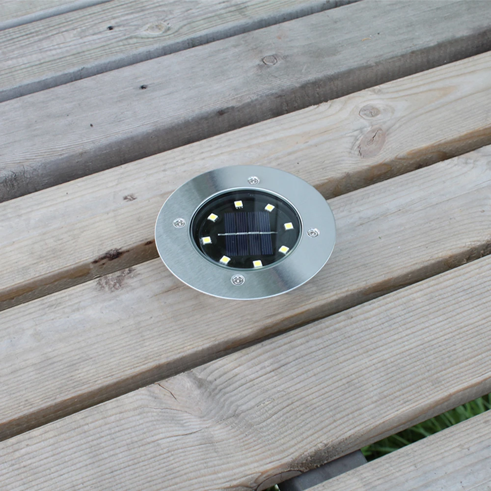 8LEDs Solar Buried Lamp Waterproof deck light Aluminum Casting Lawn Lamps Solar Garden Light terrace and garden decoration
8LEDs Solar Buried Lamp Waterproof deck light Aluminum Casting Lawn Lamps Solar Garden Light terrace and garden decoration