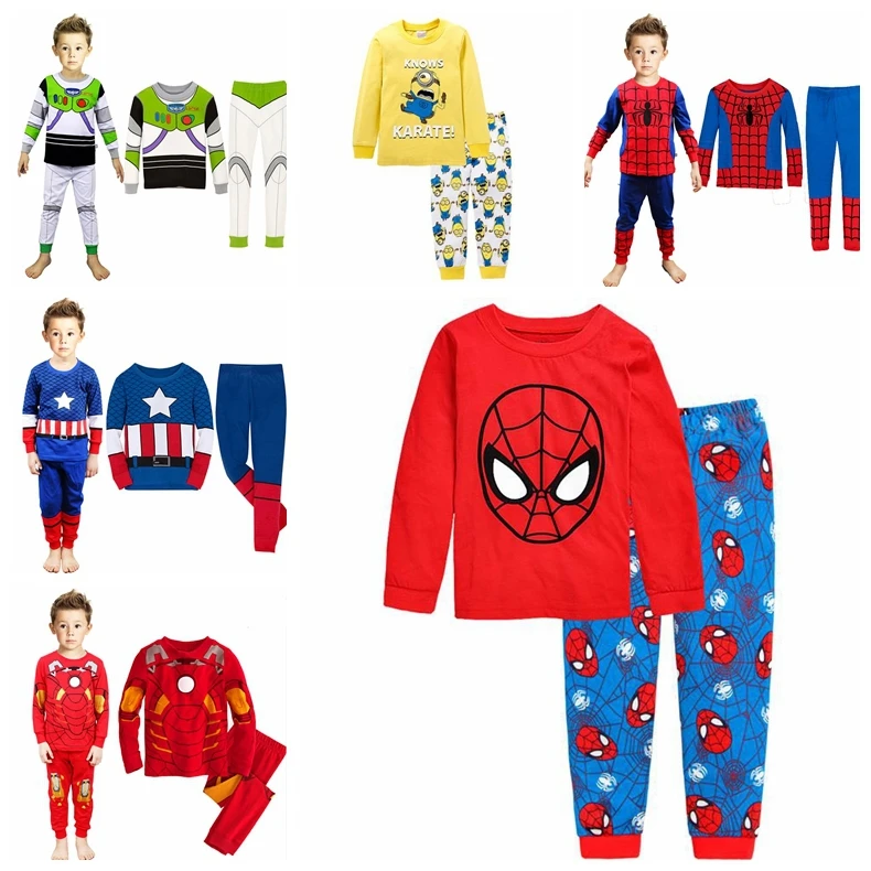 New Baby Wear Kids Pyjamas Pijamas Children's Cartoon Pajamas Boys Printed Sleepwears Clothing sets
New Baby Wear Kids Pyjamas Pijamas Children's Cartoon Pajamas Boys Printed Sleepwears Clothing sets