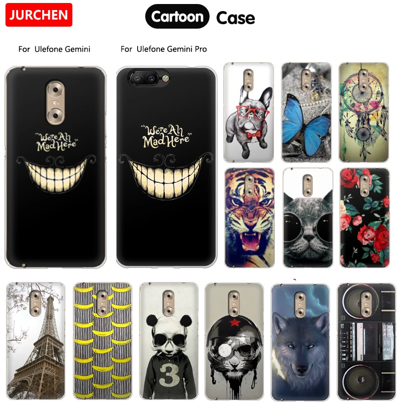 Чехол JURCHEN для Ulefone Gemini чехол Pro 5 дюйма мягкий силиконовый прозрачный телефона |
