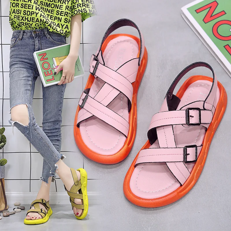 2019 Fashion Women Sandals Walking Summer Open Toe Platform Sandals Women Casual Beach Sandals Shoes Zapatillas Mujer
2019 Fashion Women Sandals Walking Summer Open Toe Platform Sandals Women Casual Beach Sandals Shoes Zapatillas Mujer
