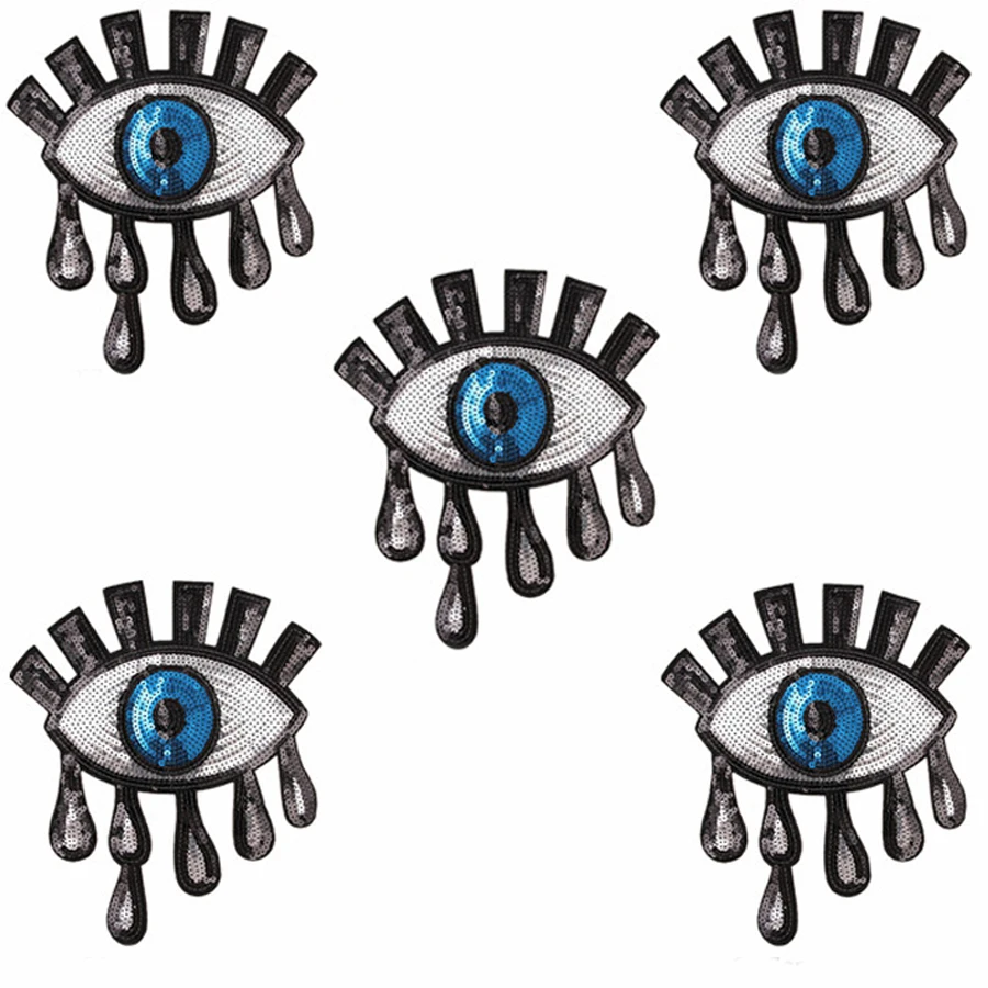 5Pcs DIY Glitter Big Eyes Iron-on Patches For Clothes Sew Sequin Applique Badge Sticker Motif Embroidery Patches DIY Accessories
5Pcs DIY Glitter Big Eyes Iron-on Patches For Clothes Sew Sequin Applique Badge Sticker Motif Embroidery Patches DIY Accessories