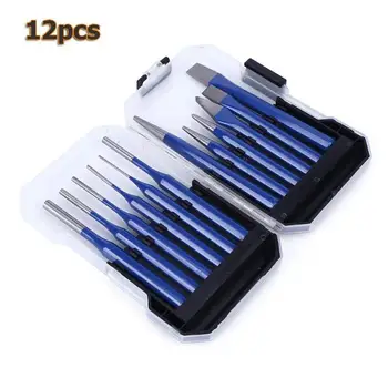 FGHGF 12pcs/Set 3-8mm Alloy Steel Wood Carving Tool Punch Pin Chisel Rivet Screw Mark Hole Woodwork Carve Set
FGHGF 12pcs/Set 3-8mm Alloy Steel Wood Carving Tool Punch Pin Chisel Rivet Screw Mark Hole Woodwork Carve Set