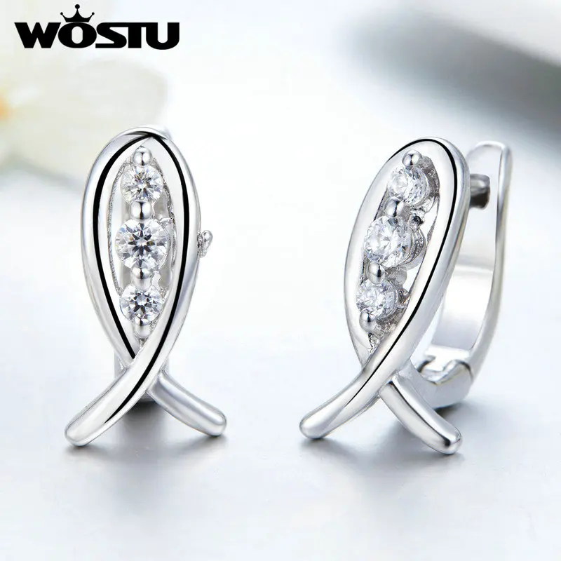 WOSTU Hot Fashion Luxury Geometric Zircon Clip Earrings Simple Shine Fish Bone Earrings For Women Party Trendy Jewelry FFE147
WOSTU Hot Fashion Luxury Geometric Zircon Clip Earrings Simple Shine Fish Bone Earrings For Women Party Trendy Jewelry FFE147